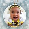 Baby's First Christmas Ornament, Personalized Baby Ornament, Custom Baby Boy Girl Name, Christmas Baby Gift, New Parents Gift Keepsake - 3.jpg