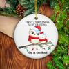 First Christmas As Grandparents Ornament, Personalized Grandparent Keepsake, Christmas Gift 2023, Christmas Ornament Gift For Grandma - 1.jpg
