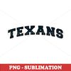 Houston Texans - Football Sublimation - High-Quality PNG Digital Download
