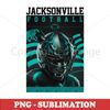 Jacksonville Jaguars - Vintage Football Print - Perfect for Game Room Décor