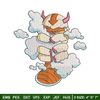 Appa cloud embroidery design, Avatar embroidery, Anime design, Embroidery shirt, Embroidery file, Digital download.jpg
