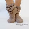 Beige Slipper Boots Warm and2.jpg