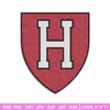 Harvard Crimson embroidery, Harvard Crimson embroidery, Football embroidery, Sport embroidery, NCAA embroidery. (5).jpg