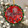 Christmas Believe Ornament Png, Round Christmas Ornament, PNG Instant Download, Xmas Ornament Sublimation Designs Downloads - 1.jpg