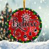 Christmas Believe Ornament Png, Round Christmas Ornament, PNG Instant Download, Xmas Ornament Sublimation Designs Downloads - 2.jpg