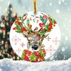 Christmas Deer Ornament Png, Round Christmas Ornament, PNG Instant Download, Xmas Ornament Sublimation Designs Downloads - 2.jpg