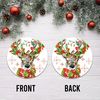 Christmas Deer Ornament Png, Round Christmas Ornament, PNG Instant Download, Xmas Ornament Sublimation Designs Downloads - 3.jpg