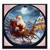 Christmas Scene Ornament Sublimation ,Round Ornament Clipart, Memorial Designs Template, Christmas Clipart, Sublimation Designs - 1.jpg