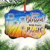 Forever Blessed With Every Breath Ornament PNG, Benelux Christmas Ornament, PNG Instant Download, Xmas Ornament Sublimation Designs Download - 2.jpg