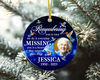 Personalized Memorial Christmas Ornament, Custom Memorial Photo Gifts, In Loving Memory, Custom Sympathy Gift, Loss Of Loved Ones Keepsake - 2.jpg