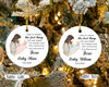 Personalized Miscarriage Ornament, Miscarriage Keepsake, Baby Memorial Ornament, Infant Loss Gifts, Jesus Christmas Ornaments for Stillbirth - 2.jpg