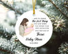 Personalized Miscarriage Ornament, Miscarriage Keepsake, Baby Memorial Ornament, Infant Loss Gifts, Jesus Christmas Ornaments for Stillbirth - 6.jpg