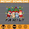Christmas Family Shirt Design Png, Blue Dog Family Png, Christmas Cartoon Png, Design Files for Sublimation, Digital File (5).jpg