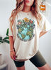 Make Everyday Earth Day,Earth Day Shirt,Earth Awareness Shirt,Environmental Sweatshirt,Floral Earth,Save The Earth,Unisex Boho Graphic Shirt.jpg