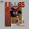 ML518-George Kittle Football Paper Poster 49ers 2 PNG Download.jpg