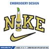 Corona x nike embroidery design, Nike embroidery, Embroidery file, Embroidery shirt, Emb design, Digital download.jpg