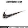 Eren eyes nike embroidery design, Aot embroidery, Nike design, Embroidery shirt, Embroidery file, Digital download.jpg