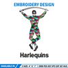 Harlequins embroidery design, Harlequins embroidery, Embroidery file, Embroidery shirt, Emb design, Digital download.jpg