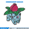 Ivysaur embroidery design, Pokemon embroidery, Anime design, Embroidery shirt, Embroidery file, Digital download.jpg