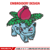 Ivysaur embroidery design, Pokemon embroidery, Anime design, Embroidery shirt, Embroidery file, Digital download.jpg