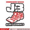 J3 dirtworks embroidery design, Logo embroidery, Embroidery file, Embroidery shirt, Emb design, Digital download.jpg