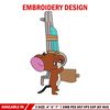Jerry gun embroidery design, Cartoon embroidery, Embroidery file, Embroidery shirt, Emb design, Digital download.jpg
