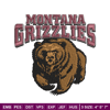 Montana Grizzlie embroidery, Montana Grizzlie embroidery, Football embroidery, Sport embroidery, NCAA embroidery..jpg