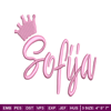 Sofia Logo embroidery design, Sofia Logo embroidery, logo design, embroidery file, logo shirt, Digital download..jpg