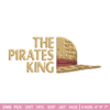 Priates king embroidery design, One piece embroidery, Anime design, Embroidery file, Embroidery shirt, Digital download.jpg