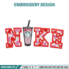 Nike starbuck embroidery design, Starbuck embroidery, Nike design, Embroidery shirt, Embroidery file,Digital download.jpg