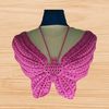 a crochet butterfly bra pattern