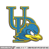 Delaware Blue Hens embroidery design, Delaware Blue Hens Lions embroidery, Sport embroidery, NCAA embroidery..jpg