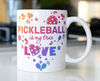 Pickleball coffee mug stating,Pickleball is my true Love - 1.jpg