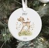 Baby’s First Christmas Personalized Deer Ornament  Baby Gift 2021  Kids Ornament  Name Ornament Stocking Stuffer Christmas Gift - 1.jpg