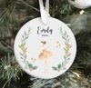 Baby's First Christmas Ornament  Personalized Clara Nutcracker Ornament  Name Ornament Stocking Stuffer Christmas Gift Ceramic - 3.jpg