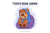 Cartoon Teddy Bear Gamer_preview_02_1.jpg