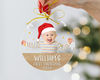 Custom Baby Photo Ornament, Personalized Baby First Christmas Ornament, New Baby Christmas Gift, Baby's 1st Christmas Ornament, Xmas Decor - 5.jpg