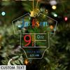 Personalized Baby's First Christmas Ornament, New Baby Gift, Newborn Ornament, Xmas Tree Decor, Kid 1st Christmas Gift, Cute Kid Ornament - 3.jpg
