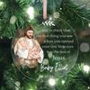 Custom Baby Memorial Christmas Ornament, Miscarriage Ornament, Baby Loss Keepsae Gift, Jesus Holding Baby Ornament, Stillborn Gift for Mom - 10.jpg