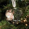 Custom Baby Memorial Christmas Ornament, Miscarriage Ornament, Baby Loss Keepsae Gift, Jesus Holding Baby Ornament, Stillborn Gift for Mom - 4.jpg