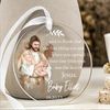 Custom Baby Memorial Christmas Ornament, Miscarriage Ornament, Baby Loss Keepsae Gift, Jesus Holding Baby Ornament, Stillborn Gift for Mom - 6.jpg