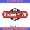 Station 70 embroidery design, Station 70 embroidery, embroidery file, logo design, logo shirt, Digital download..jpg