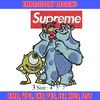 Sulley & Mike Monsters supreme Embroidery design, cartoon Embroidery, cartoon design, Embroidery File, Instant download..jpg