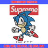 Supreme Sonic Embroidery design, Supreme Sonic Embroidery, cartoon design, Embroidery File, Instant download..jpg