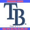 Tampa Bay Rays Embroidery Design, Brand Embroidery, Embroidery File, Logo shirt, Sport Embroidery, Digital download.jpg
