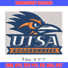 Texas SA Roadrunners embroidery design, Texas SA Roadrunners embroidery, logo Sport, Sport embroidery, NCAA embroidery..jpg
