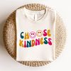 Choose Kindness Shirt, Positive Affirmation Shirt, Cute Teacher Smiley Face Shirt, Funny Teacher Shirt, Kindergarten Teacher Shirt, Be Kind - 1.jpg