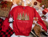 Leopard Merry Christmas Trees Sweatshirt, Christmas Sweatshirt, Holiday Sweater, Womens Holiday Sweatshirt, Christmas Shirt, Winter Shirt - 7.jpg