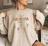 Personalize Grandma Gift Sweatshirt, Custom Grandma Grandchildren Gift, Nana Sweater, Gift for Grandmother, Mothers Day Gift, Cute Mom Shirt - 1.jpg