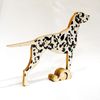 Dalmatian  statue hand-painted